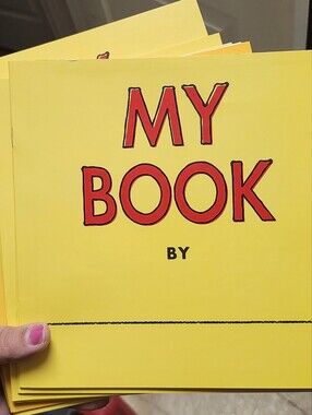 Yellow "My Book" Blank Journal From Handwriting Without Tears